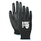 Magid Coated Gloves, Polyurethane, 4 Abrasion Level, Black, 1 PR GPD520B-9 - alternate 1